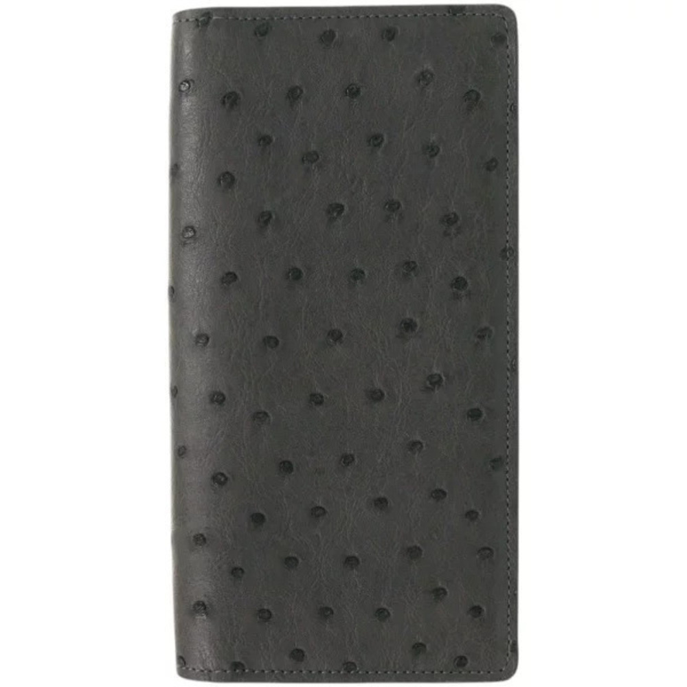Louis Vuitton Portefeuille Brazza Ostrich Black Long Wallet LV